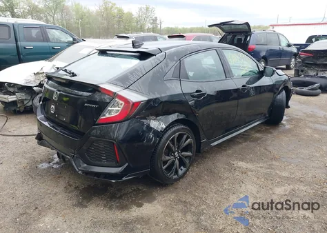 2017 Honda Civic Sport из США, поврежденный, VIN SHHFK7G40HU227934